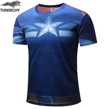 New 2018 Batman Spiderman Ironman Superman Captain America Winter soldier Marvel T shirt Avengers Costume Comics Superhero mens