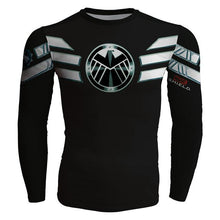2018 New 3D Captain America crewneck Cool Superhero Long Sleeve 3d sweatshirt basic fitness slim Marvel hooides sweatshirt 4XL