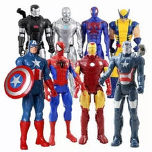 2018 Marvel Amazing Ultimate Spiderman Captain America Iron Man PVC Action Figure Collectible Model Toy for Kids Children's Toys