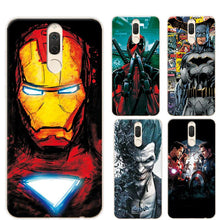adlucky For Huawei Mate 10 Lite Case Charming Marvel Avengers Iron man Funda Capa For Huawei Mate 10 Lite Soft Silicone Cover