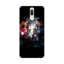 adlucky For Huawei Mate 10 Lite Case Charming Marvel Avengers Iron man Funda Capa For Huawei Mate 10 Lite Soft Silicone Cover