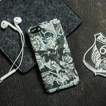 For iphone 5 5s se 6 6plus 6s plus 7 7plus 8 X case full protection Scrub Matte hard PC cover Marvel Spiderman Batman Luminous