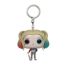 POP Harley Quinn Batman Superman Spiderman Thor Black Panther Doctor Who Stranger Thing Marvel Action Figure Gift Toy Keychain