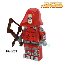 Single Sale Building Blocks Marvel Super Heroes Bricks Black Panthers Captain America Figures DIY Kids Toys Children Model Gift