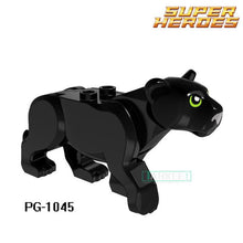 Single Sale Building Blocks Marvel Super Heroes Bricks Black Panthers Captain America Figures DIY Kids Toys Children Model Gift