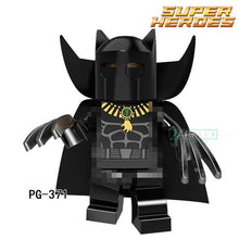 Single Sale Building Blocks Marvel Super Heroes Bricks Black Panthers Captain America Figures DIY Kids Toys Children Model Gift