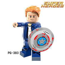 Single Sale Building Blocks Marvel Super Heroes Bricks Black Panthers Captain America Figures DIY Kids Toys Children Model Gift