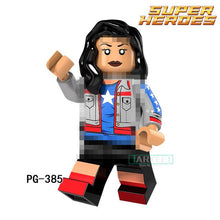 Single Sale Building Blocks Marvel Super Heroes Bricks Black Panthers Captain America Figures DIY Kids Toys Children Model Gift