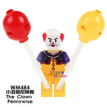 Single Witch the Mask Magical Comedy TV Cahracter Halloween Pennywise Joker Rick Morty building blocks bricks toys for children