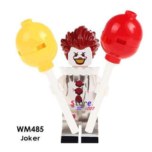 Single Witch the Mask Magical Comedy TV Cahracter Halloween Pennywise Joker Rick Morty building blocks bricks toys for children