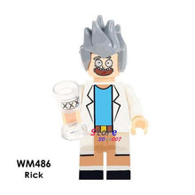 Single Witch the Mask Magical Comedy TV Cahracter Halloween Pennywise Joker Rick Morty building blocks bricks toys for children