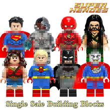 Building Blocks Cyborg Aquaman Bizarro Marvel Figures Super Heroes Avengers Star Wars Action Bricks Kids DIY Toys Hobbies X0167