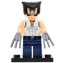 Marvel Wolverine Figure Single Sale X-Men Super Hero Building Blocks Sets Models Bricks Toys for Children
