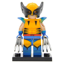 Marvel Wolverine Figure Single Sale X-Men Super Hero Building Blocks Sets Models Bricks Toys for Children