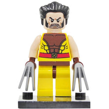 Marvel Wolverine Figure Single Sale X-Men Super Hero Building Blocks Sets Models Bricks Toys for Children