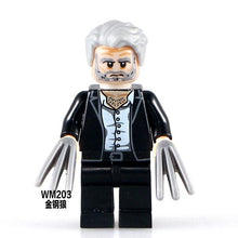 Marvel Wolverine Figure Single Sale X-Men Super Hero Building Blocks Sets Models Bricks Toys for Children