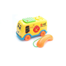 Baby Toys Music Cartoon Bus Phone Educational