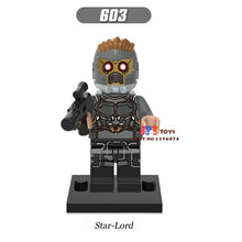Single star wars building blocks Guardians of the Galaxy Star-Lord model bricks toys hobbies for children brinquedos menino