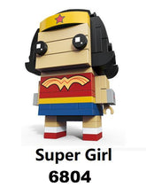 Decool Batman Iron Man Super Man Blocks Bricks Headz military Action Figures Toy for Children Fit for Lego for minifigure Marvel