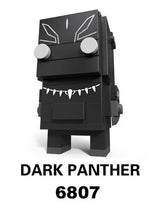 Decool Batman Iron Man Super Man Blocks Bricks Headz military Action Figures Toy for Children Fit for Lego for minifigure Marvel