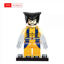 Super Heroes Marvel Figures Captain American The Hulk Spiderman Iron Man LEGOINGLYS Building Blocks Mini Bricks Children Toys 15