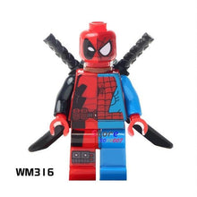 Single Deadpool Spider Man Venom vs Carnage Jesse Quick Ninja Figures building blocks models bricks toys for children kits