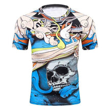 New Men Youth 3D T-Shirt Marvel Superhero Spiderman Ironman T Shirt Man Fitness tee Compression Shirt High elastic Tights
