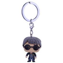 Funko Pop Keychain Overwatch Marvel rick and morty Key chain Movie Anime Key ring Daenerys Targaryen Figure Kid Toy