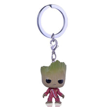 Funko Pop Keychain Overwatch Marvel rick and morty Key chain Movie Anime Key ring Daenerys Targaryen Figure Kid Toy
