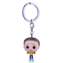 Funko Pop Keychain Overwatch Marvel rick and morty Key chain Movie Anime Key ring Daenerys Targaryen Figure Kid Toy