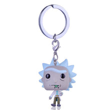 Funko Pop Keychain Overwatch Marvel rick and morty Key chain Movie Anime Key ring Daenerys Targaryen Figure Kid Toy