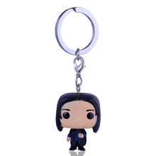 Funko Pop Harri Potter Keychain Marvel Captain America Movie Anime Key chain iron Man Figure Game of Thrones Key ring Kid Toy