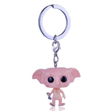 Funko Pop Harri Potter Keychain Marvel Captain America Movie Anime Key chain iron Man Figure Game of Thrones Key ring Kid Toy