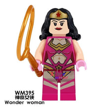 Single DC Marvel Hero Batman Poison Ivy Wonder Woman Superman Iron Fist Storm building blocks bricks toys for children