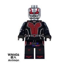 Single DC Marvel Hero Batman Poison Ivy Wonder Woman Superman Iron Fist Storm building blocks bricks toys for children