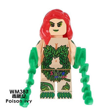 Single DC Marvel Hero Batman Poison Ivy Wonder Woman Superman Iron Fist Storm building blocks bricks toys for children