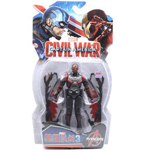 Disney Marvel 7" Legends Civil War Iron Man Captain America Black Panther Vision Falcon Iron Man PVC Action Figure toy