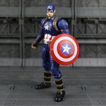 Disney Marvel 7" Legends Civil War Iron Man Captain America Black Panther Vision Falcon Iron Man PVC Action Figure toy