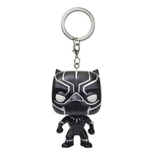 POP Black Panther Doctor Who Harley Quinn Batman Superman Spiderman DRAGON BALL Naruto Marvel Action Figure Gift Toys Keychain