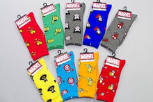 Marvel Comics Hero Knee-High Sock Iron Man Captain America The Hulk Batman Superman Spiderman Cartoon Pattern Casual Sock