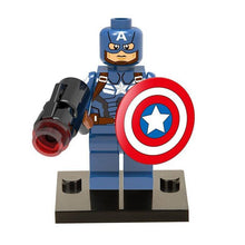 Black panther super heroes legoing marvel Captain America Building Blocks Toys for children Spiderman Iron Man for legoing