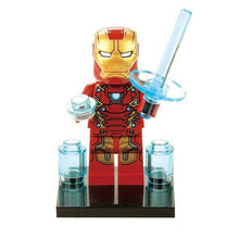 Black panther super heroes legoing marvel Captain America Building Blocks Toys for children Spiderman Iron Man for legoing