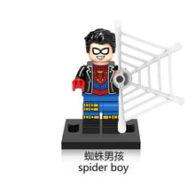 Black panther super heroes legoing marvel Captain America Building Blocks Toys for children Spiderman Iron Man for legoing