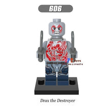 Single star wars superheroes building blocks Guardians of the Galaxy  model bricks toys for children brinquedos menino