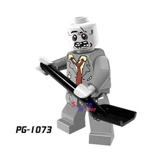 Single Super Hero Marvel Comics  X-men Saber-toothed Colossus Pogue Shadowcat Bishop Spiderman building blocks toys for children