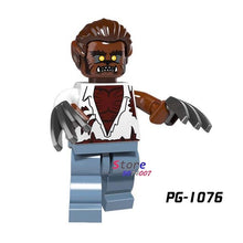 Single Super Hero Marvel Comics  X-men Saber-toothed Colossus Pogue Shadowcat Bishop Spiderman building blocks toys for children