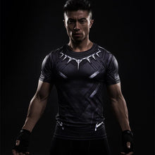 Black Panther T Shirt Captain America Civil War Tee 3D Printed T-shirts Men Marvel Avengers iron man Fitness Male Crossfit Tops