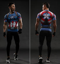 Black Panther T Shirt Captain America Civil War Tee 3D Printed T-shirts Men Marvel Avengers iron man Fitness Male Crossfit Tops