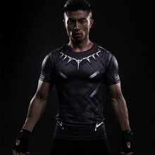 Black Panther T Shirt Captain America Civil War Tee 3D Printed T-shirts Men Marvel Avengers iron man Fitness Male Crossfit Tops