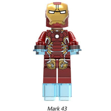 OLeKu Iron Man Marvel Avengers Super Hero Figure Marvel Ironman Iron-Man Building Sets Model Bricks legoing Iron man Blocks